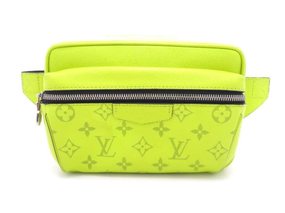 LOUIS VUITTON Bumbag Outdoor Taigarama Jaune Shoulder Bag